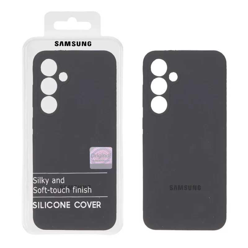 قاب سیلیکونی پاک کنی اورجینال Master Quality مدل Samsung Galaxy S24 FE - خاکستری (پک دار) - تصویر 2
