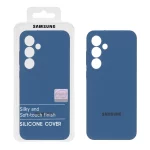 قاب سیلیکونی پاک کنی اورجینال Master Quality مدل Samsung Galaxy S24 FE - آبی تیره (پک دار)