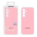 قاب سیلیکونی پاک کنی اورجینال Master Quality مدل Samsung Galaxy S24 FE - صورتی (پک دار)