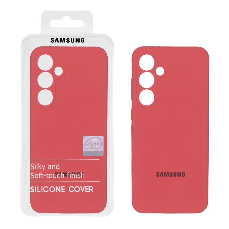 قاب سیلیکونی پاک کنی اورجینال Master Quality مدل Samsung Galaxy S24 FE - هلویی (پک دار) - تصویر 2