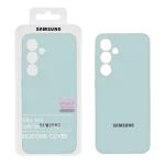 قاب سیلیکونی پاک کنی اورجینال Master Quality مدل Samsung Galaxy S24 FE - آبی کبریتی (پک دار)