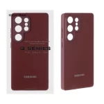 قاب اورجینال PVD ضدخش Magic Mask مدل Samsung Galaxy S25 Ultra - زرشکی (پک دار)