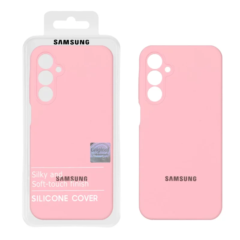 قاب سیلیکونی پاک کنی اورجینال Master Quality مدل Samsung Galaxy A25 5G - صورتی (پک دار) - تصویر 2