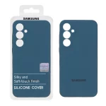 قاب سیلیکونی پاک کنی اورجینال Master Quality مدل Samsung Galaxy A55 - سبز کله غازی (پک دار)