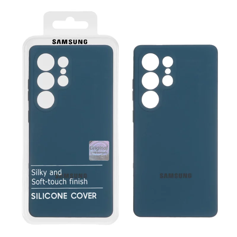 قاب سیلیکونی پاک کنی اورجینال Master Quality مدل Samsung Galaxy S25 Ultra - سبز کله غازی (پک دار) - تصویر 2