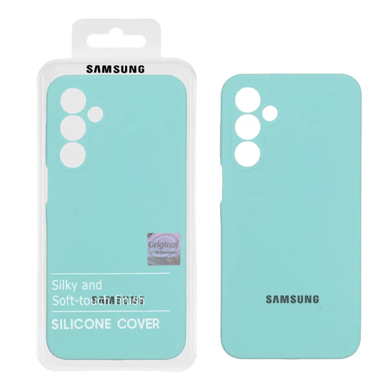 قاب سیلیکونی پاک کنی اورجینال Master Quality مدل Samsung Galaxy A16 - سبزآبی (پک دار) - تصویر 2