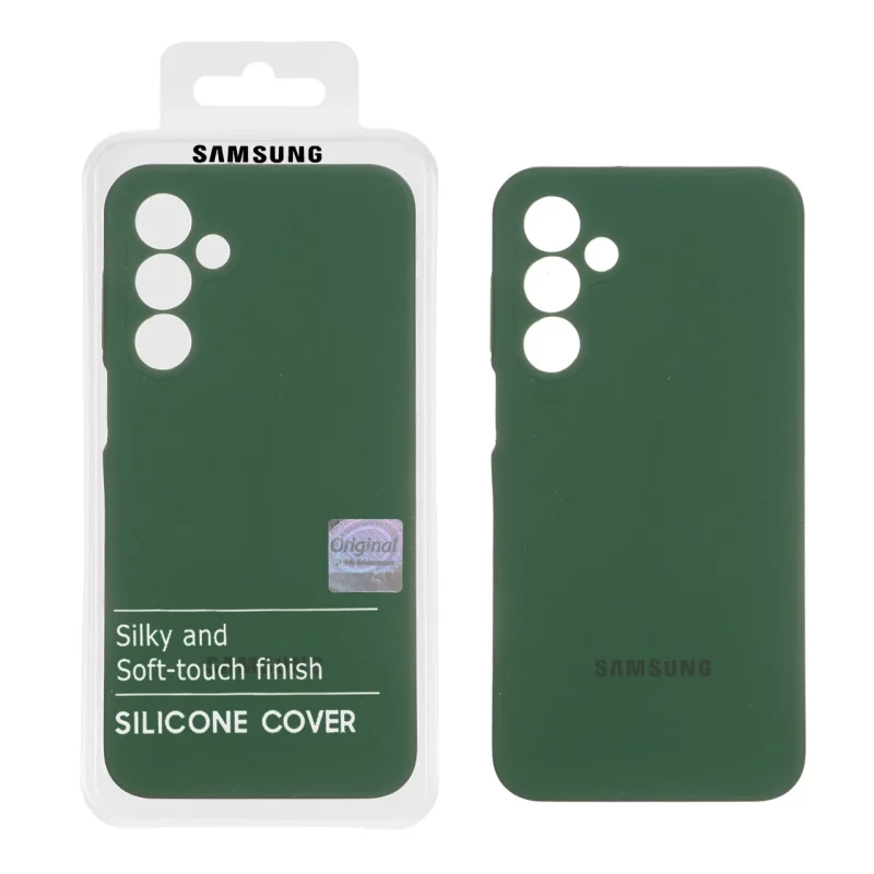 قاب سیلیکونی پاک کنی اورجینال Master Quality مدل Samsung Galaxy A16 - سبز تیره (پک دار) - تصویر 2