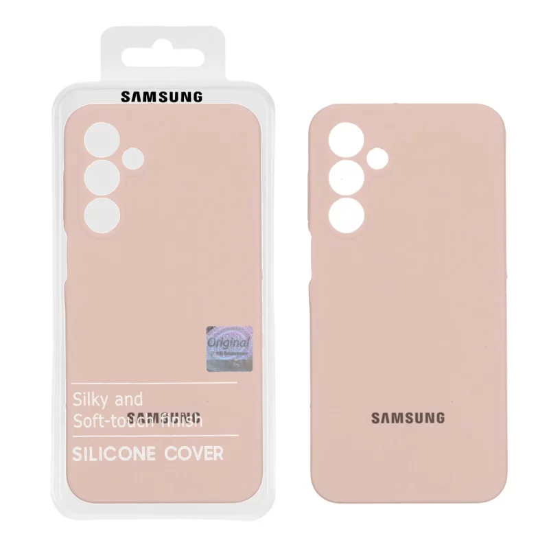 قاب سیلیکونی پاک کنی اورجینال Master Quality مدل Samsung Galaxy A16 - کرم نارنجی (پک دار) - تصویر 2