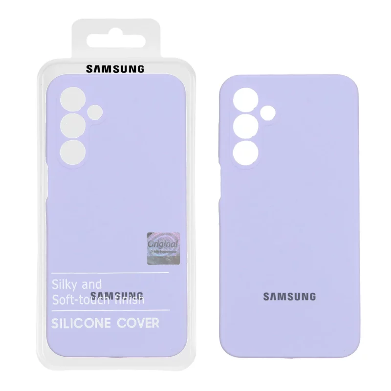 قاب سیلیکونی پاک کنی اورجینال Master Quality مدل Samsung Galaxy A16 - یاسی (پک دار) - تصویر 2