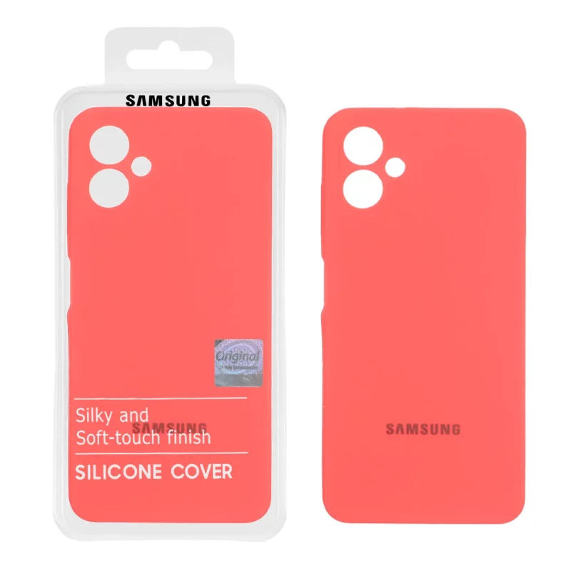 قاب سیلیکونی پاک کنی اورجینال Master Quality مدل Samsung Galaxy A06 - مرجانی (پک دار) - تصویر 2