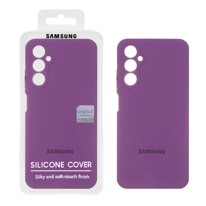 قاب سیلیکونی پاک کنی اورجینال Master Quality مدل Samsung Galaxy A05s - ارغوانی (پک دار) - تصویر 2