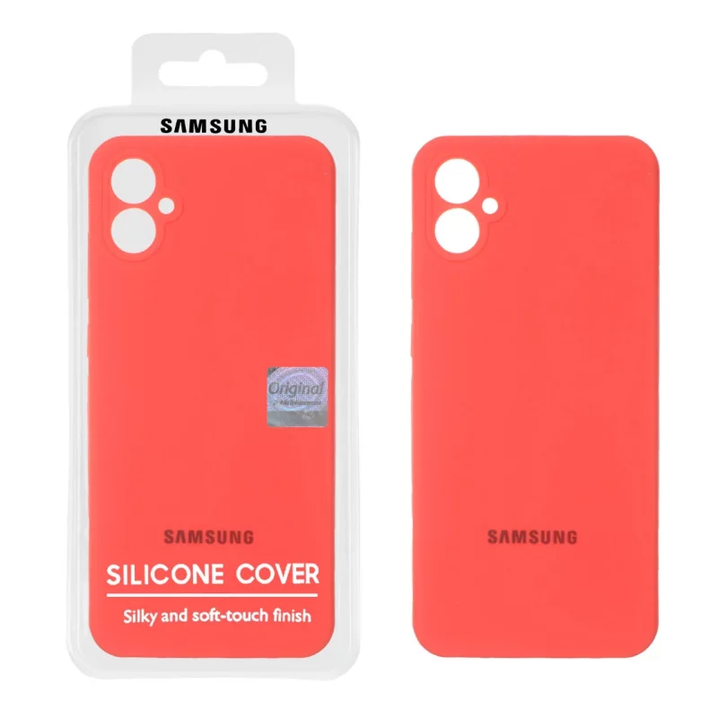 قاب سیلیکونی پاک کنی اورجینال Master Quality مدل Samsung Galaxy A05 - مرجانی (پک دار) - تصویر 2