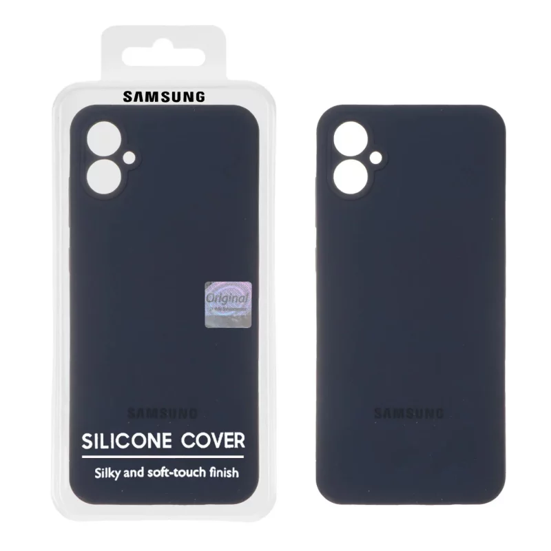 قاب سیلیکونی پاک کنی اورجینال Master Quality مدل Samsung Galaxy A05 - سرمه ای (پک دار) - تصویر 2