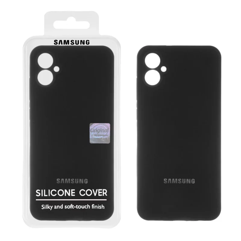 قاب سیلیکونی پاک کنی اورجینال Master Quality مدل Samsung Galaxy A05 - مشکی (پک دار) - تصویر 2