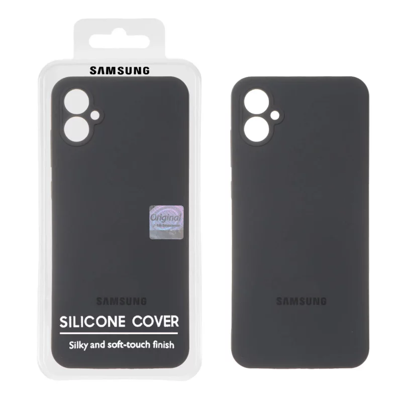 قاب سیلیکونی پاک کنی اورجینال Master Quality مدل Samsung Galaxy A05 - خاکستری (پک دار) - تصویر 2