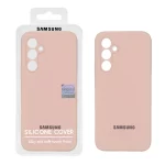قاب سیلیکونی پاک کنی اورجینال Master Quality مدل Samsung Galaxy A54 - کرم نارنجی (پک دار)