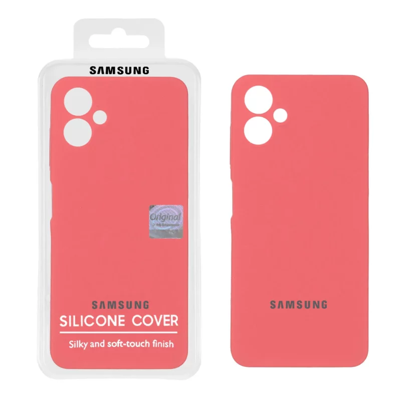 قاب سیلیکونی پاک کنی اورجینال Master Quality مدل Samsung Galaxy A06 - هلویی (پک دار) - تصویر 2