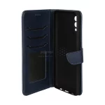 کیف چرمی موبایل مگنتی محافظ لنزدار Samsung Galaxy A52 / A52s - سرمه ای - تصویر 3