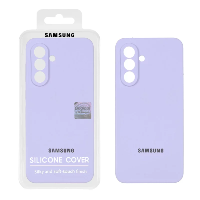 قاب سیلیکونی پاک کنی اورجینال Master Quality مدل Samsung Galaxy A56 / A36 - یاسی (پک دار) - تصویر 2