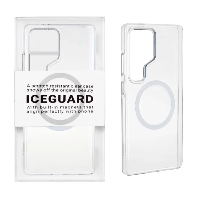 قاب Original KDoo ICEGUARD Magsafe مدل Samsung Galaxy S25 Ultra - شفاف (پک دار) - تصویر 2