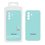 قاب سیلیکونی پاک کنی اورجینال Master Quality مدل Samsung Galaxy A56 / A36 - سبز آبی (پک دار)