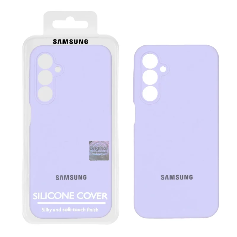 قاب سیلیکونی پاک کنی اورجینال Master Quality مدل Samsung Galaxy A25 5G - یاسی (پک دار) - تصویر 2
