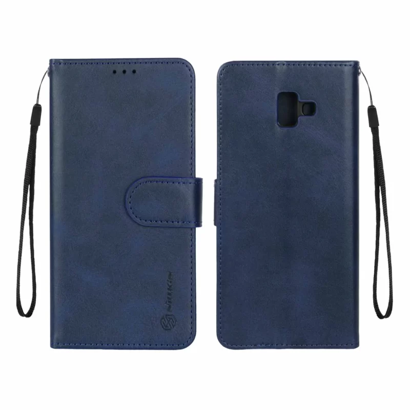 کیف موبایل مگنتی Nillkin مدل Samsung Galaxy J6 Plus / J610 - سرمه ای - تصویر 2
