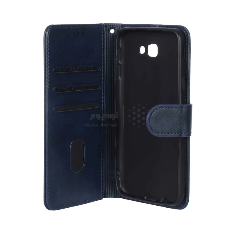 کیف موبایل مگنتی Nillkin مدل Samsung Galaxy J6 Plus / J610 - سرمه ای - تصویر 3