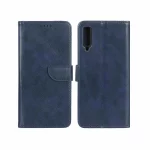 کیف چرمی موبایل مگنتی Samsung Galaxy A750 / A7 (2018) - سرمه ای