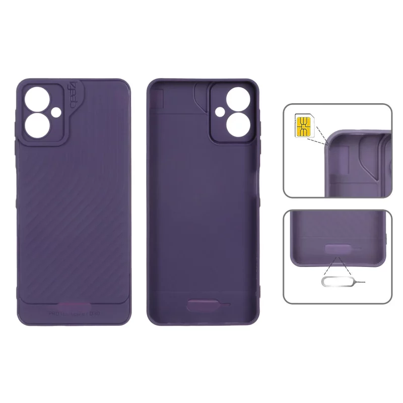 قاب Gear4 کبریتی Samsung Galaxy A06 - بنفش - تصویر 2