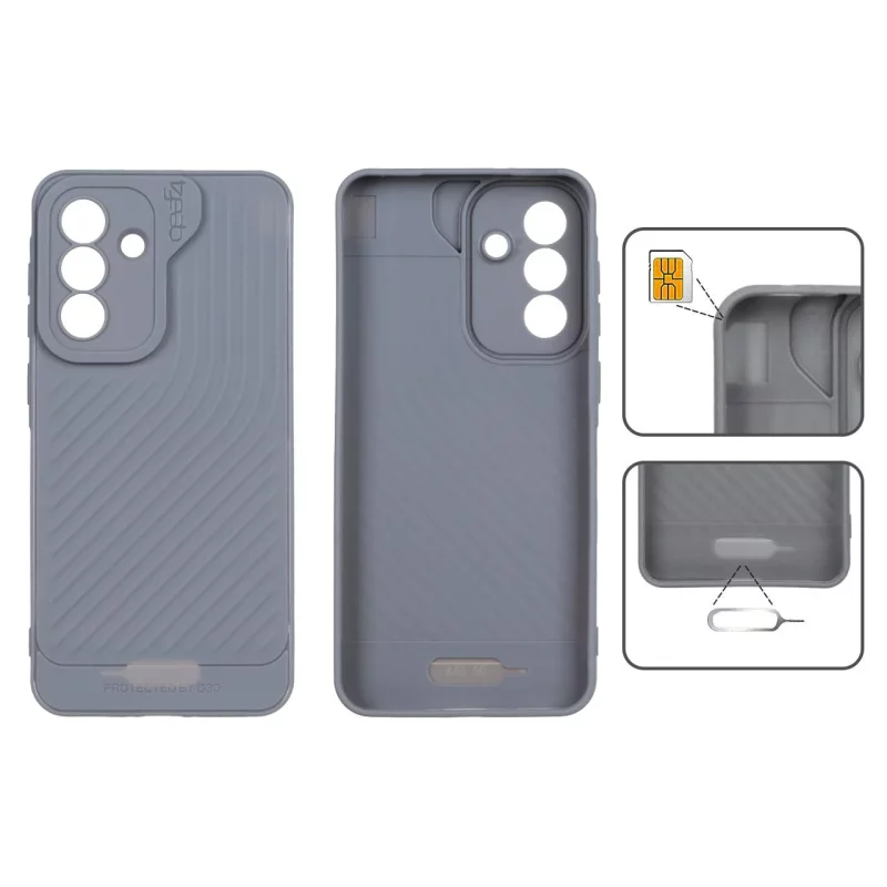 قاب Gear4 کبریتی Samsung Galaxy A56 / A36 - طوسی - تصویر 2