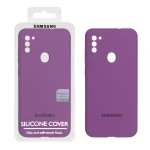 قاب سیلیکونی پاک کنی اورجینال Master Quality مدل Samsung Galaxy A11 / M11 - ارغوانی (پک دار)
