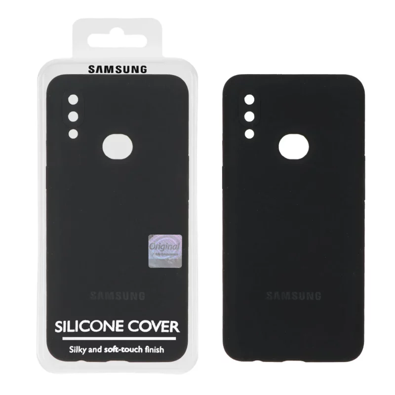 قاب سیلیکونی پاک کنی اورجینال Master Quality مدل Samsung Galaxy A10s - مشکی (پک دار) - تصویر 2