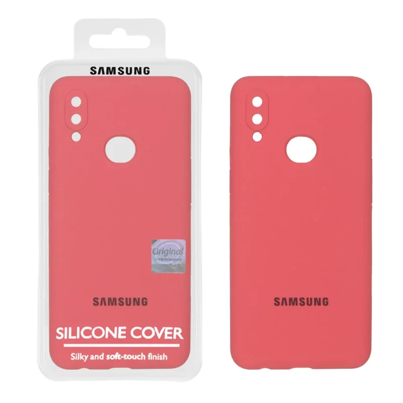 قاب سیلیکونی پاک کنی اورجینال Master Quality مدل Samsung Galaxy A10s - هلویی (پک دار) - تصویر 2