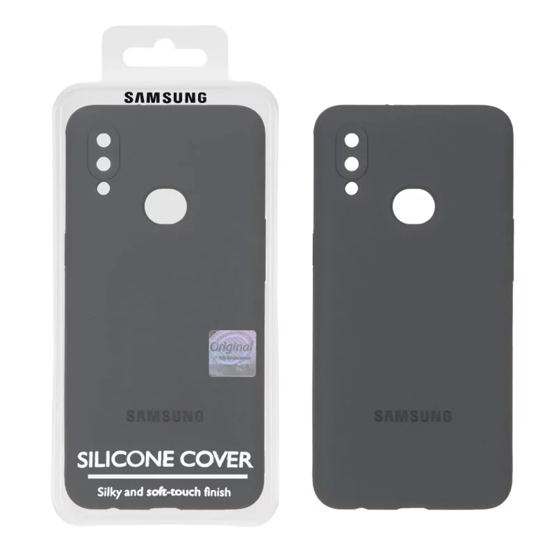 قاب سیلیکونی پاک کنی اورجینال Master Quality مدل Samsung Galaxy A10s - خاکستری (پک دار) - تصویر 2