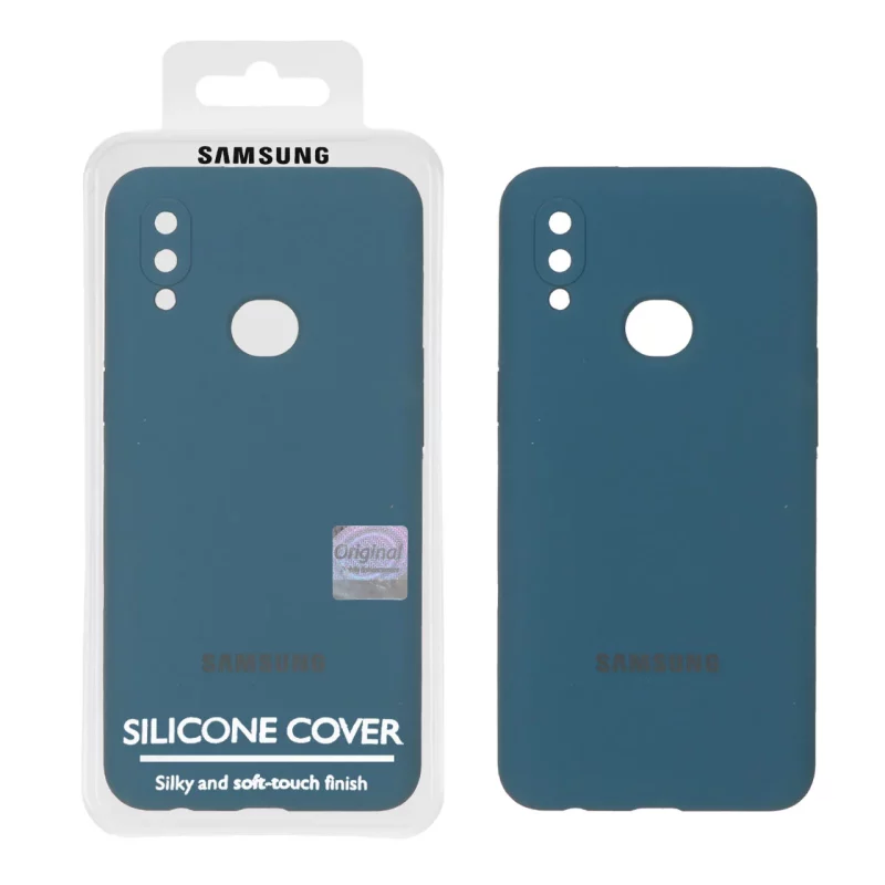 قاب سیلیکونی پاک کنی اورجینال Master Quality مدل Samsung Galaxy A10s - سبز کله غازی (پک دار) - تصویر 2