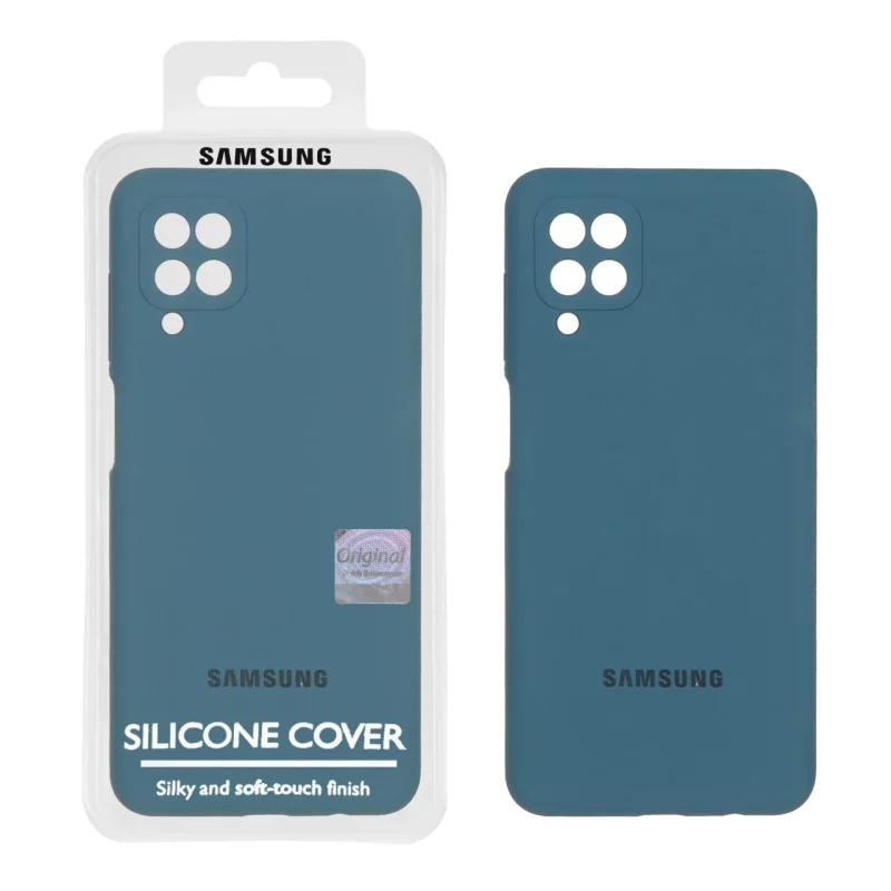 قاب سیلیکونی پاک کنی اورجینال Master Quality مدل Samsung Galaxy A12 / M12 / F12 - سبز کله غازی (پک دار) - تصویر 2