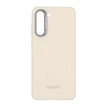قاب Texture لوگودار Spigen مدل Samsung Galaxy S21 FE - کرم