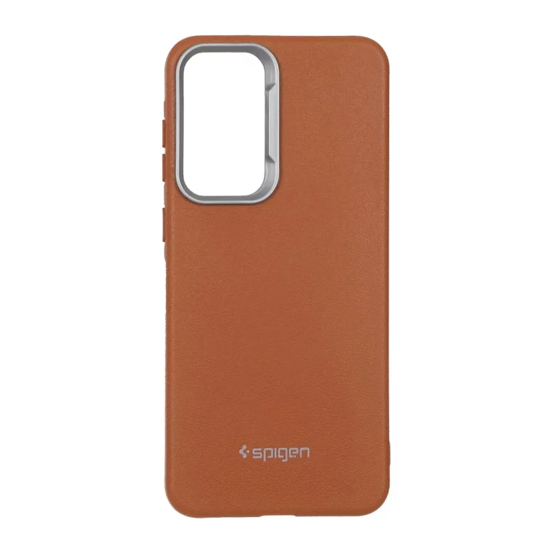 قاب Texture لوگودار Spigen مدل Samsung Galaxy A56 / A36 - کاراملی - تصویر 2