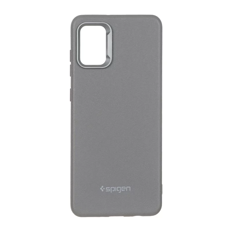 قاب Texture لوگودار Spigen مدل Samsung Galaxy A31 - طوسی - تصویر 2