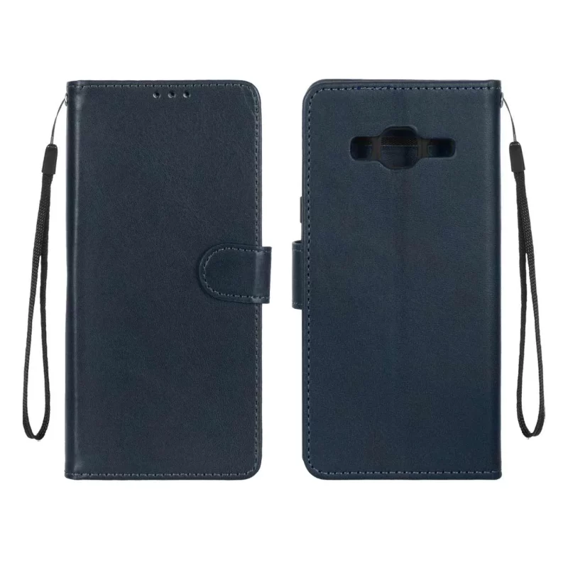 کیف موبایل مگنتی درجه یک MNC مدل Samsung Galaxy J3 (2016) / J310 - سرمه ای تیره - تصویر 2
