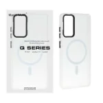 قاب اورجینال Magic Mask مات Magsafe بلک لنز  Samsung Galaxy S20 FE - سفید (پک دار)