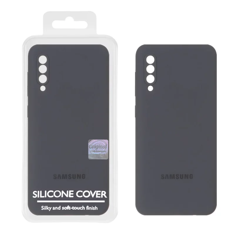 قاب سیلیکونی پاک کنی اورجینال Master Quality مدل Samsung Galaxy A50 / A50s / A30s - خاکستری (پک دار) - تصویر 2