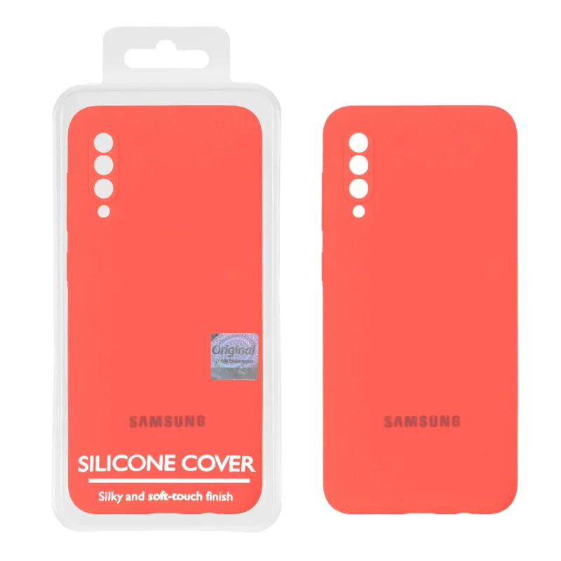قاب سیلیکونی پاک کنی اورجینال Master Quality مدل Samsung Galaxy A50 / A50s / A30s - مرجانی (پک دار) - تصویر 2