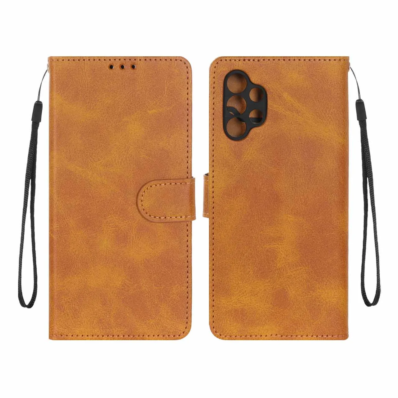19178-1371888-1 کیف موبایل مگنتی درجه یک MNC مدل Samsung Galaxy A32 4G - عسلی - تصویر 1