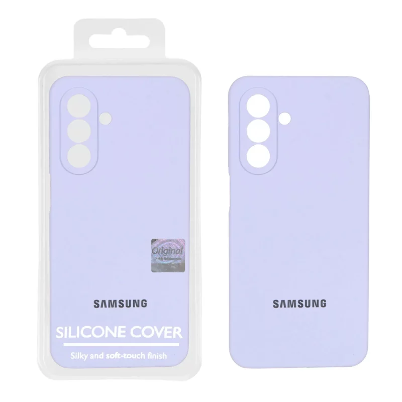 قاب سیلیکونی پاک کنی اورجینال Master Quality مدل Samsung Galaxy A17 / A26 - یاسی (پک دار) - تصویر 2