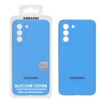 قاب سیلیکونی پاک کنی اورجینال Master Quality مدل Samsung Galaxy S21 FE - آبی (پک دار)