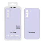 قاب سیلیکونی پاک کنی اورجینال Master Quality مدل Samsung Galaxy S21 FE - یاسی (پک دار)