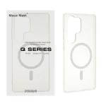 قاب اورجینال Magic Mask مات Magsafe مدل Samsung Galaxy S25 Ultra - سفید (پک دار)