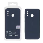 قاب سیلیکونی پاک کنی اورجینال Master Quality مدل Samsung Galaxy A30 / A20 - سرمه ای (پک دار)